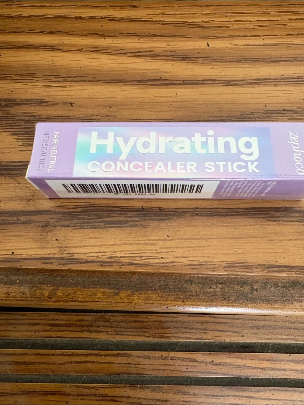 ZEPHOCO HYDRATING CONCEALER STICK FAIR NEUTRAL + BRUSH  0.18 OZ